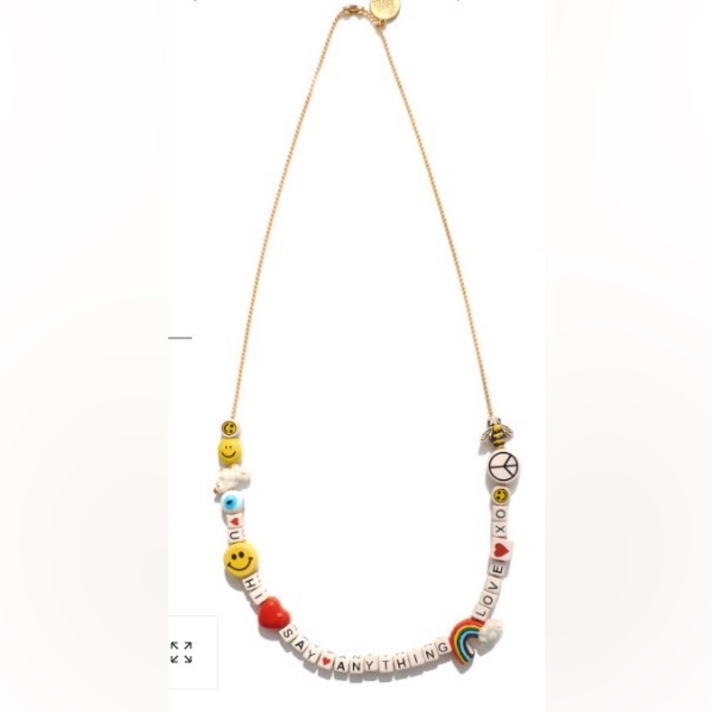 NWT Vanessa Arizaga Say Anything Necklace